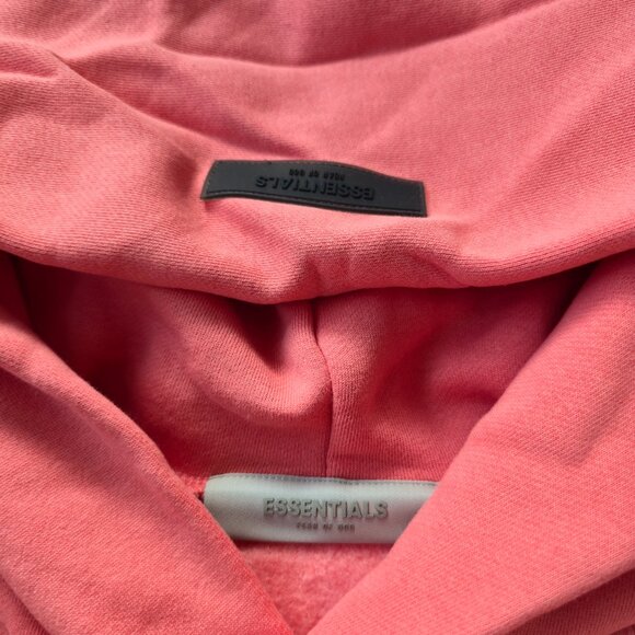 Essentials Fear of God Hoodies – Coral - S / M / L - ask for size - Picture 5 of 7